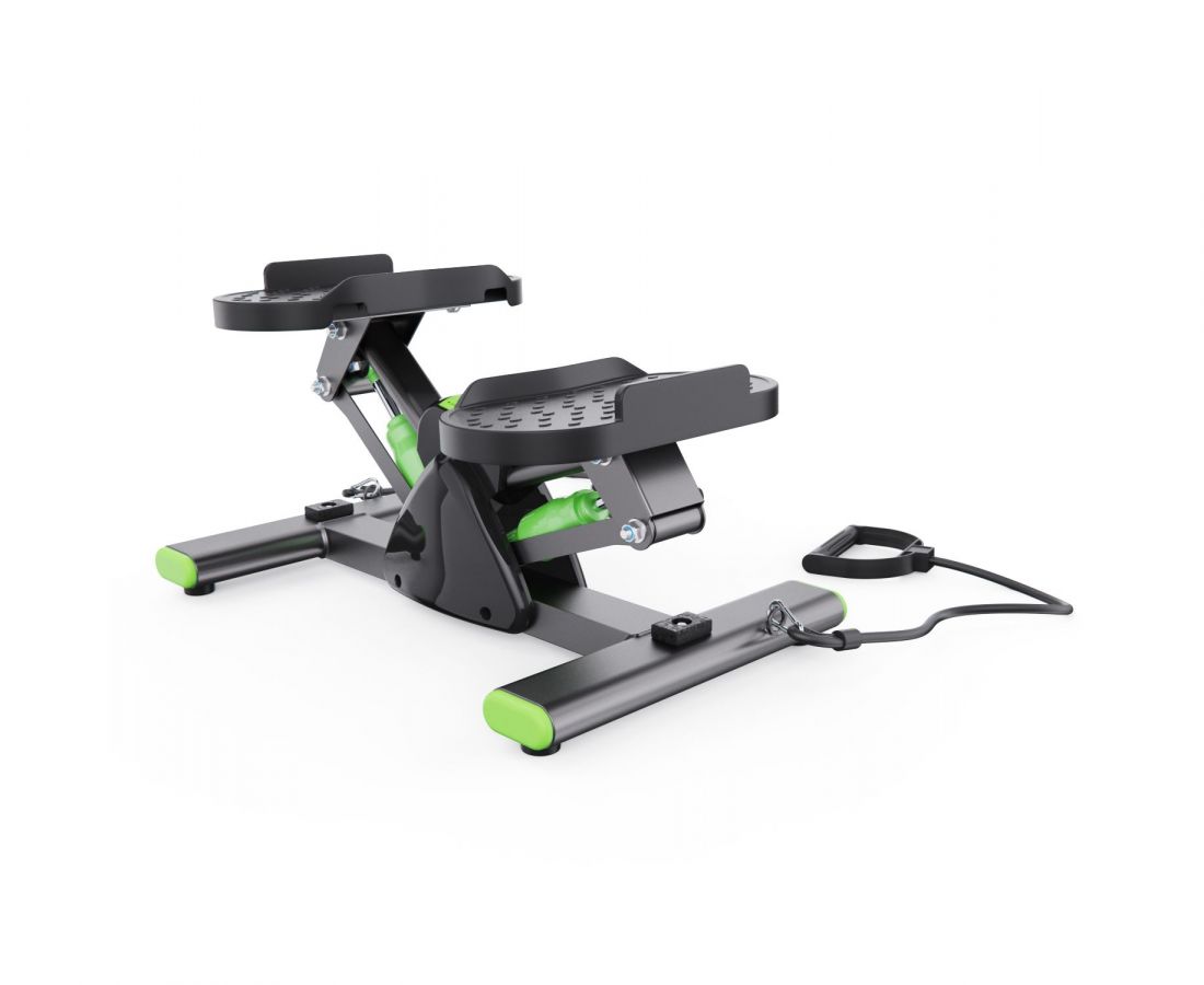 Балансировочный степпер с эспандерами