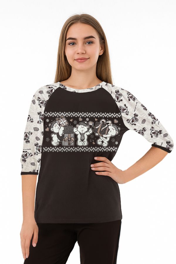 Женский джемпер 1 [коричневый]