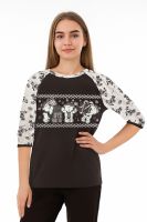 Женский джемпер 1 [коричневый]