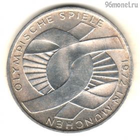 ФРГ 10 марок 1972 D