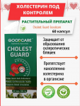 Холест Гард - для снижения холестерина , Cholest Guard Goodcare 60 к