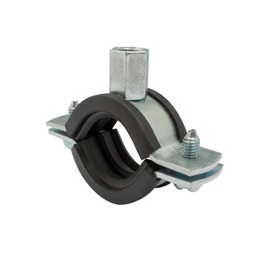 Хомут сантехнический  (20-24) ?" М8 комплект (дюб.10х50/шпил.8х80)