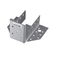 Опора бруса 100х140х76 мм, раскрытая, цинк