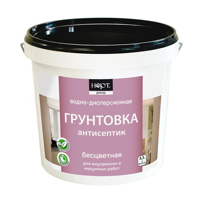 Грунтовка-антисептик «Нортовская» Россия «Стандарт», 10кг