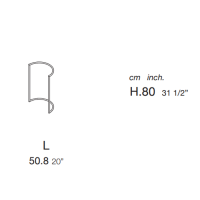 Полотенцедержатель напольный NOORTH Milldue edition ROMA 50,8х25,3х80 см, металлический, цвет черный матовый схема 2
