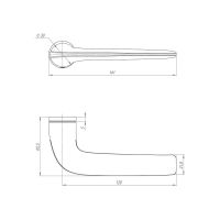 Ручка Armadillo Lacony ART30 схема