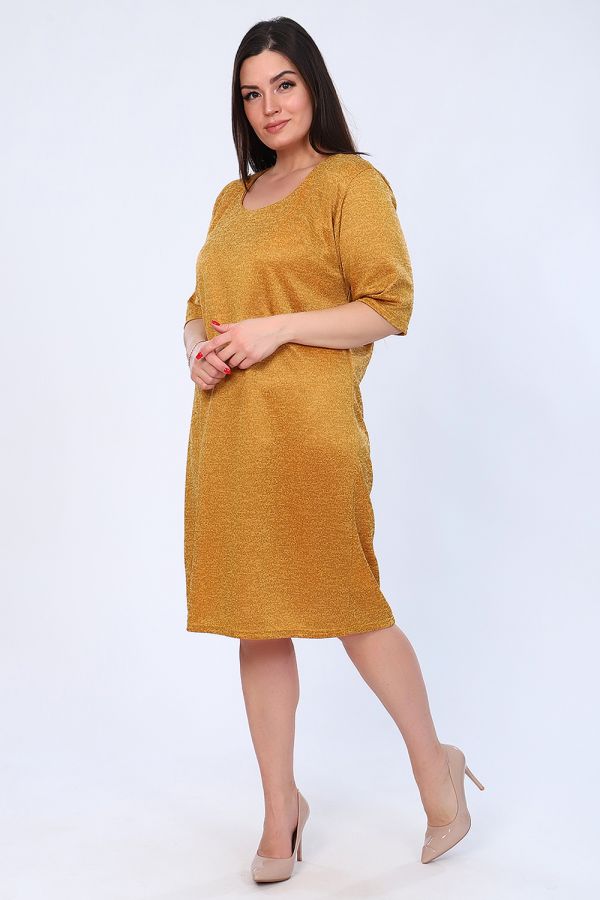 Платье Макбет [горчица]