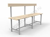 Скамья СТ-5 (со спинкой)