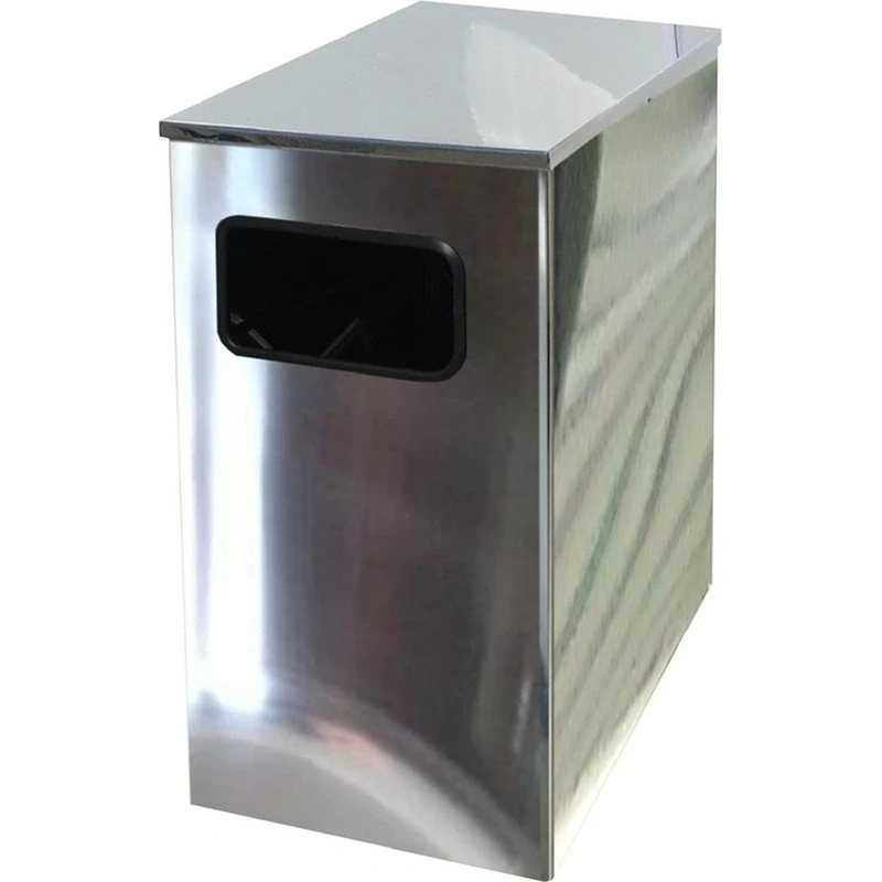 Урна уличная Квадро-21 хром Урна уличная Квадро-21 хром