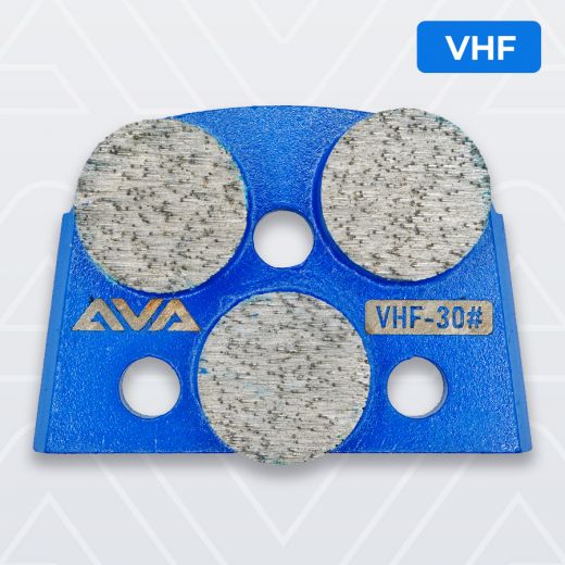 Шлифовальный алмазный пад на металлической связке AVA-3Y VHF