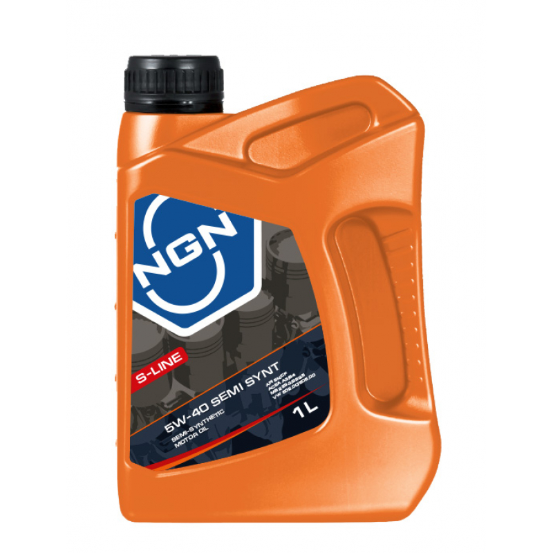 NGN S-Line 5W-40 Semi Synt, 1л