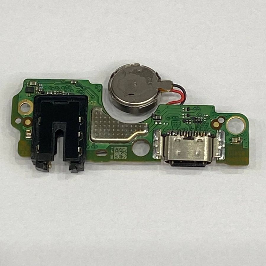 Tecno Spark 10C нижняя плата с разъёмом зарядки оригинал с разбора