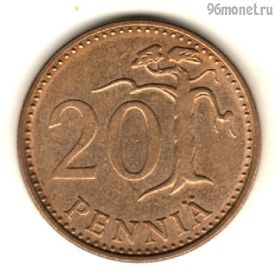 Финляндия 20 пенни 1978 K