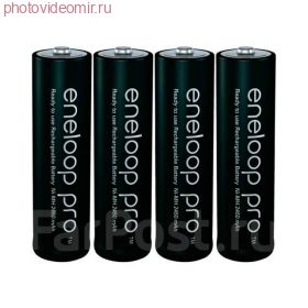Арендовать аккумулятор PANASONIC Eneloop Pro AA 2500 4BP - 4 шт.