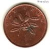 Ямайка 1 цент 1970