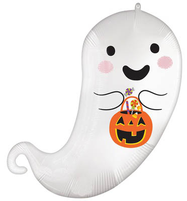 Шарик "Привидение со сладостями" (68 см)