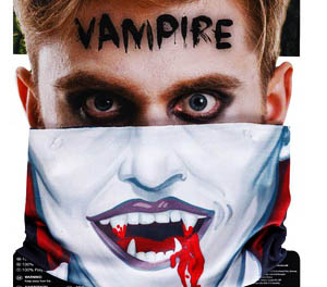 Маска текстиль Вампир