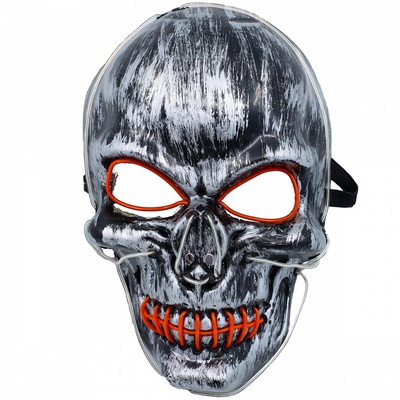 Маска Череп светящаяся (неон)
