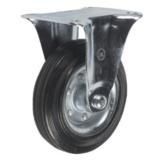 Колесная опора FRC неповоротная среднегрузовая усиленная