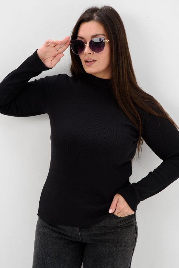 52713 Водолазка женская [черный]