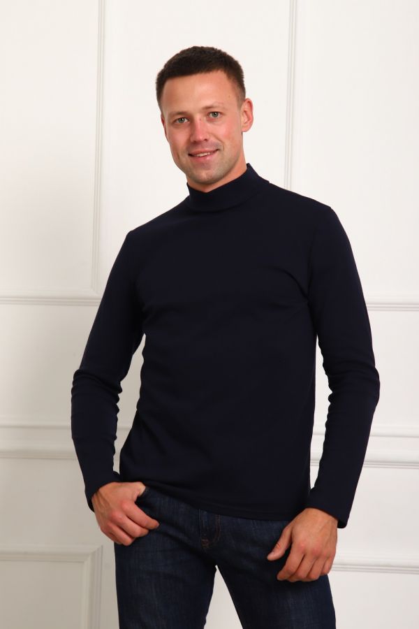 1092 Водолазка мужская [синий]