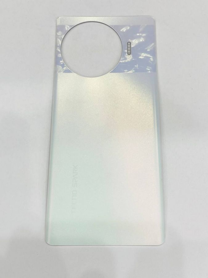 Tecno SPARK 20 Pro+ задняя крышка белая оригинал с разбора
