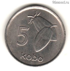 Нигерия 5 кобо 1976
