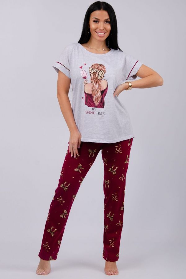 Пижама Мореллино 2 [светло-серый меланж]