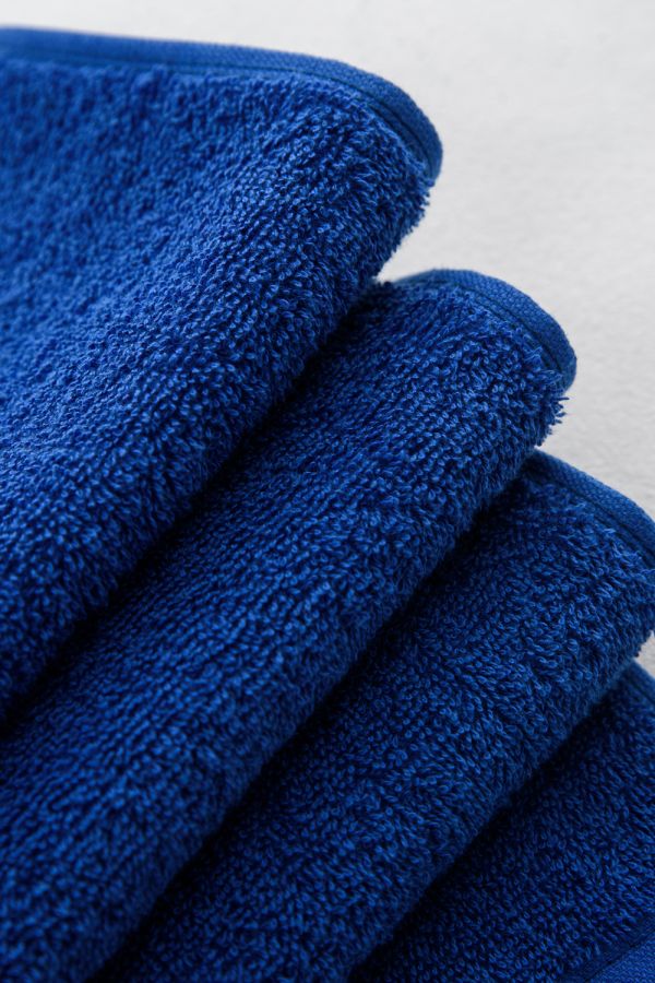Полотенце махровое банное большое Софатекс 70 * 140 для ванной и бани bs [синий]