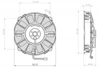 STR200 ОСЕВОЙ ВЕНТИЛЯТОР 8" ДЮЙМОВ 80 ВАТТ 12 ВОЛЬТ PULL / ВСАСЫВАЮЩИЙ