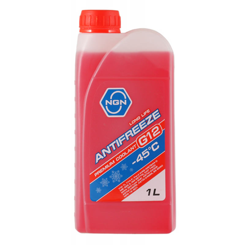 NGN Antifreeze G12 Concentrate -45, 1л