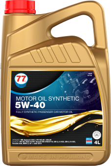 77 Lubricants Motor Oil Synthetic 5W-40, 4л
