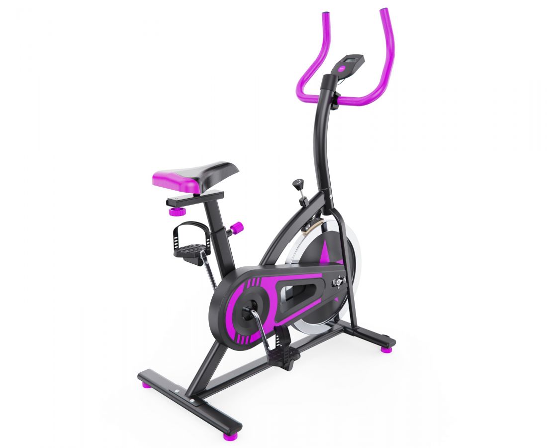 Спин-байк DFC WeR Sports PSP-BIK-108 чёрно-розовый