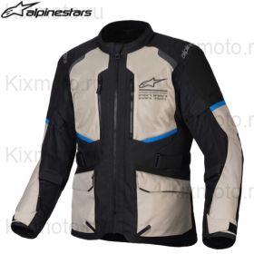 Мотокуртка Alpinestars Andes Air Drystar, чёрно-серо-голубая
