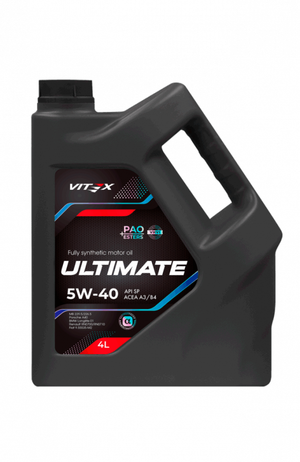 Vitex Ultimate A3/B4 5W-40, 4л