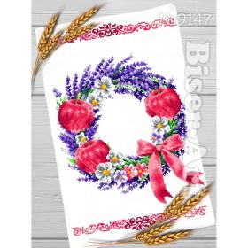 9147 Biser-Art. Рушник спаса