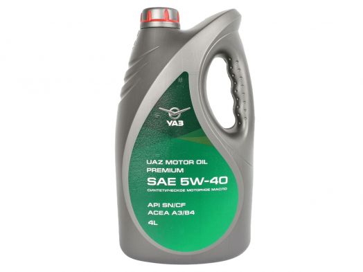 UAZ  Premium 5W-40, 4л.