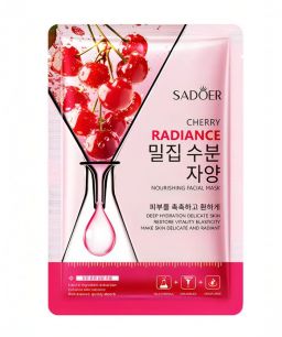 Маска тканевая для лица Sadoer с экстрактом вишни  25 мл