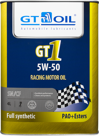 GT OIL GT1 5W-50, 4л