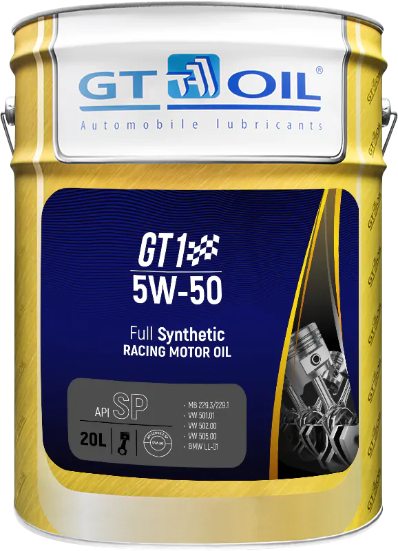 GT OIL GT1 5W-50, 20л