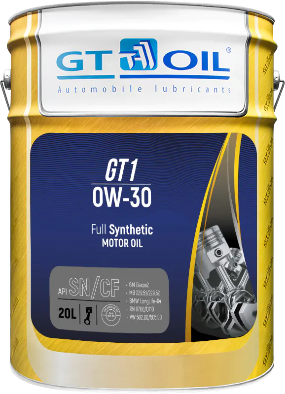 GT OIL GT1 0W-30, 20л
