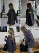 Лонгслив хлопок с надписью