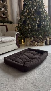 Лежанка со съемным матрасом