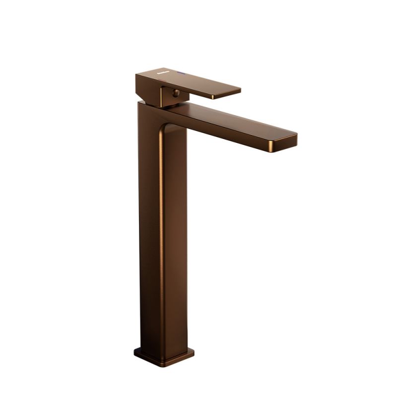 Смеситель для раковины, высокий Damixa Gala розовое золото, 530250500