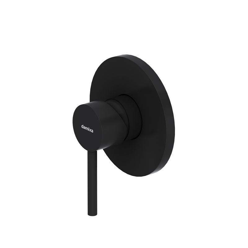 Смеситель для душа, монтируемый в стену Damixa Scandinavian Pure, черный 367500300