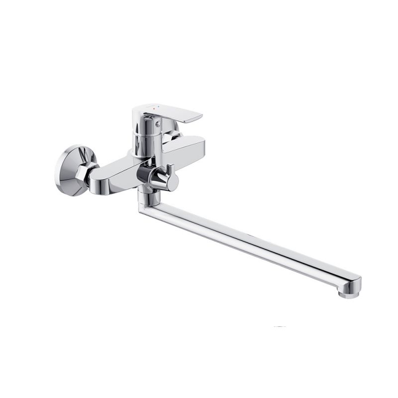 Смеситель для ванной и душа с длинным изливом Damixa Eclipse 2.0 489000000, хром