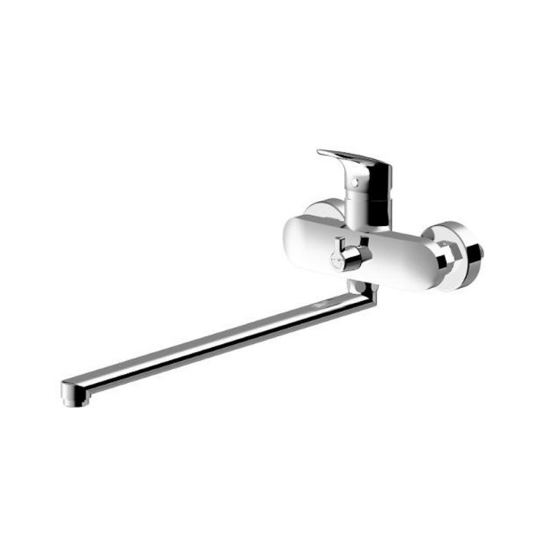 Смеситель для ванны и душа с длинным изливом AM.PM Like F8090016, хром