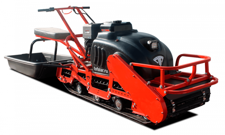 Мотобуксировщик ТОФАЛАР 500 Long с модулем Тягач