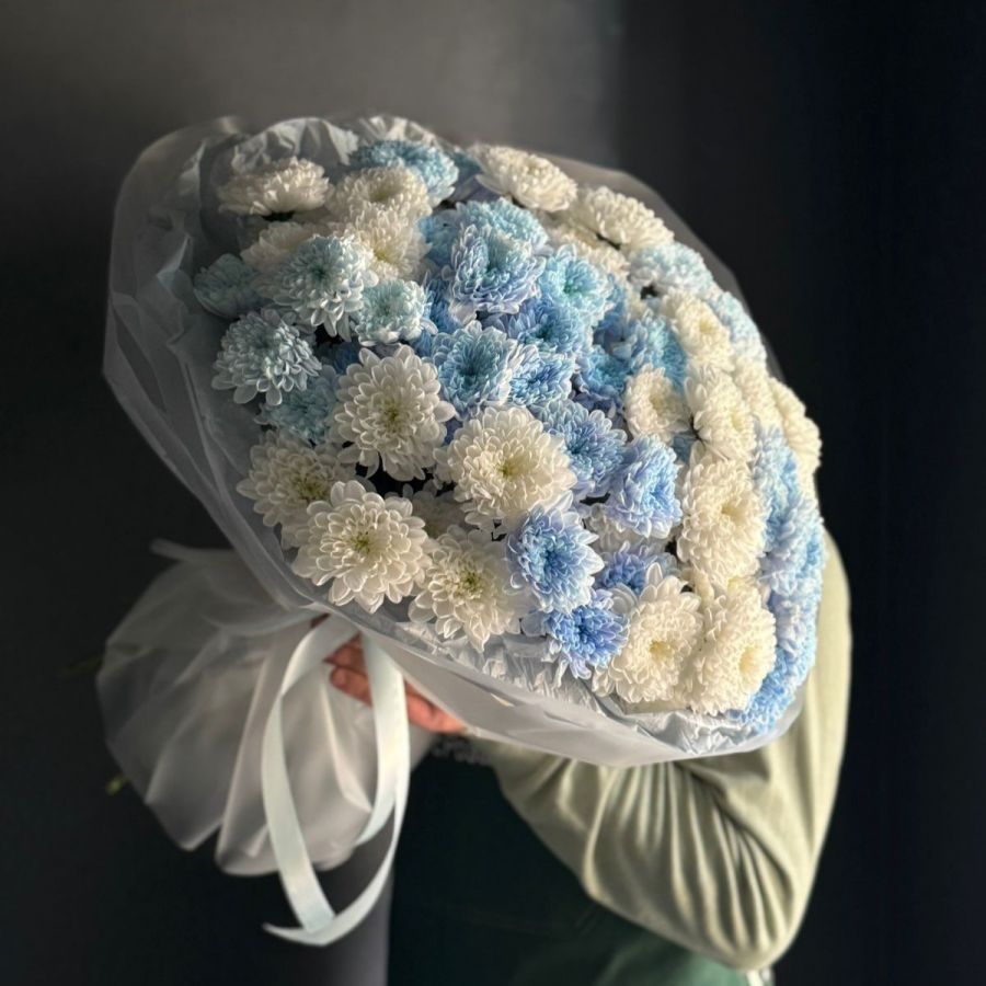 Букет "White-blue" Букет "White-blue"