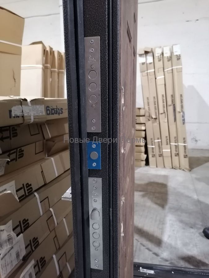 ТЕРМО Эвита Акация темная  ,уличная дверь с терморазрывом в Перми